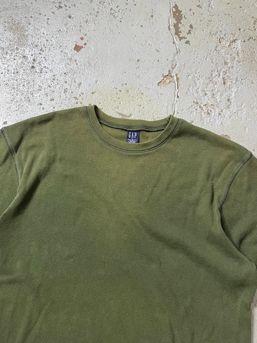 VINTAGE GAP GREEN TEE