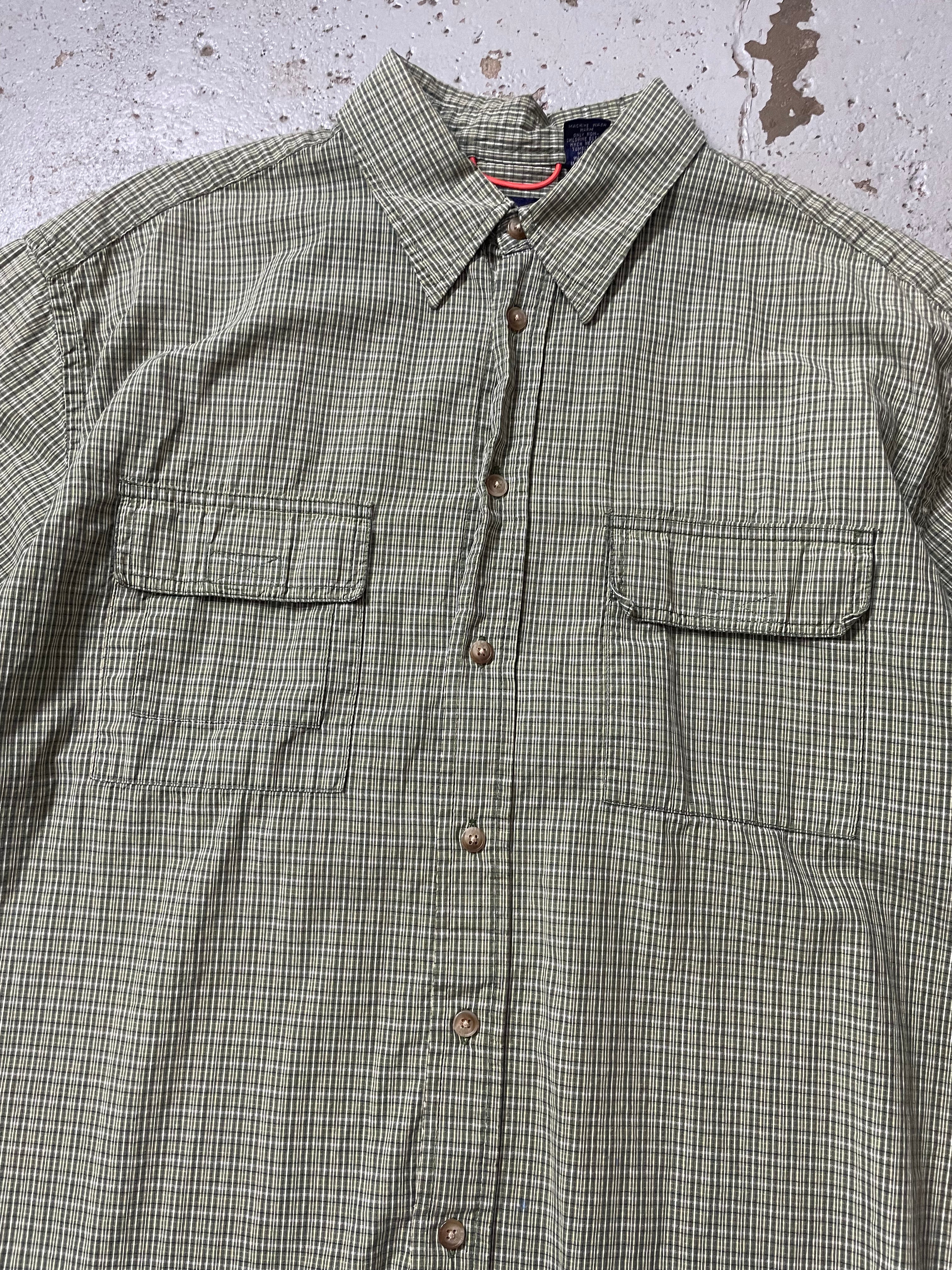 VINTAGE GAP CROPPED BUTTON UP