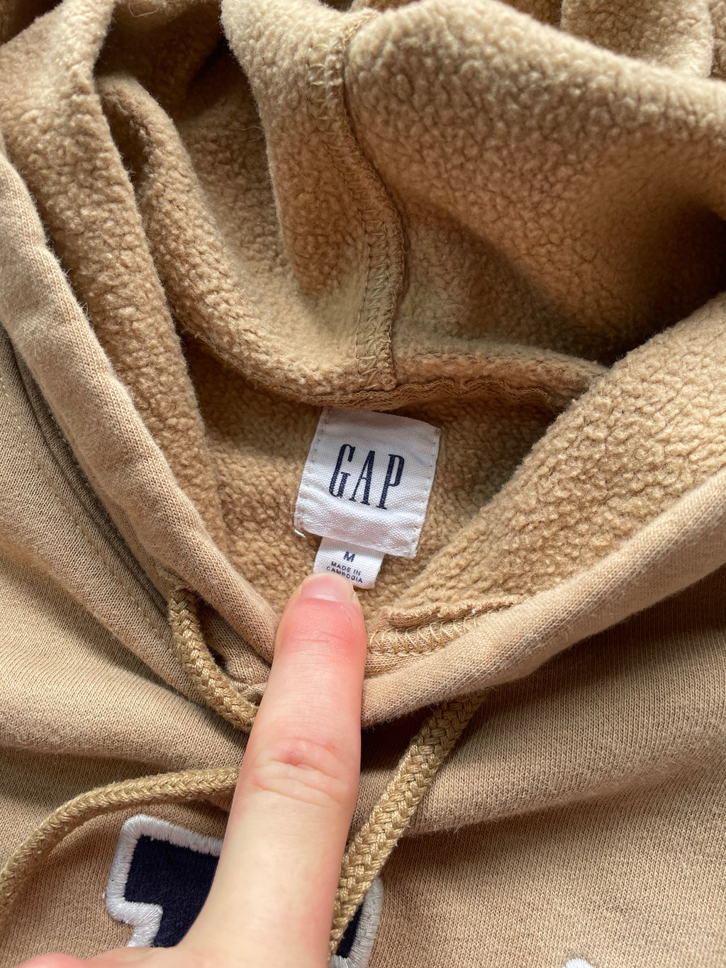 GAP TAN HOODIE