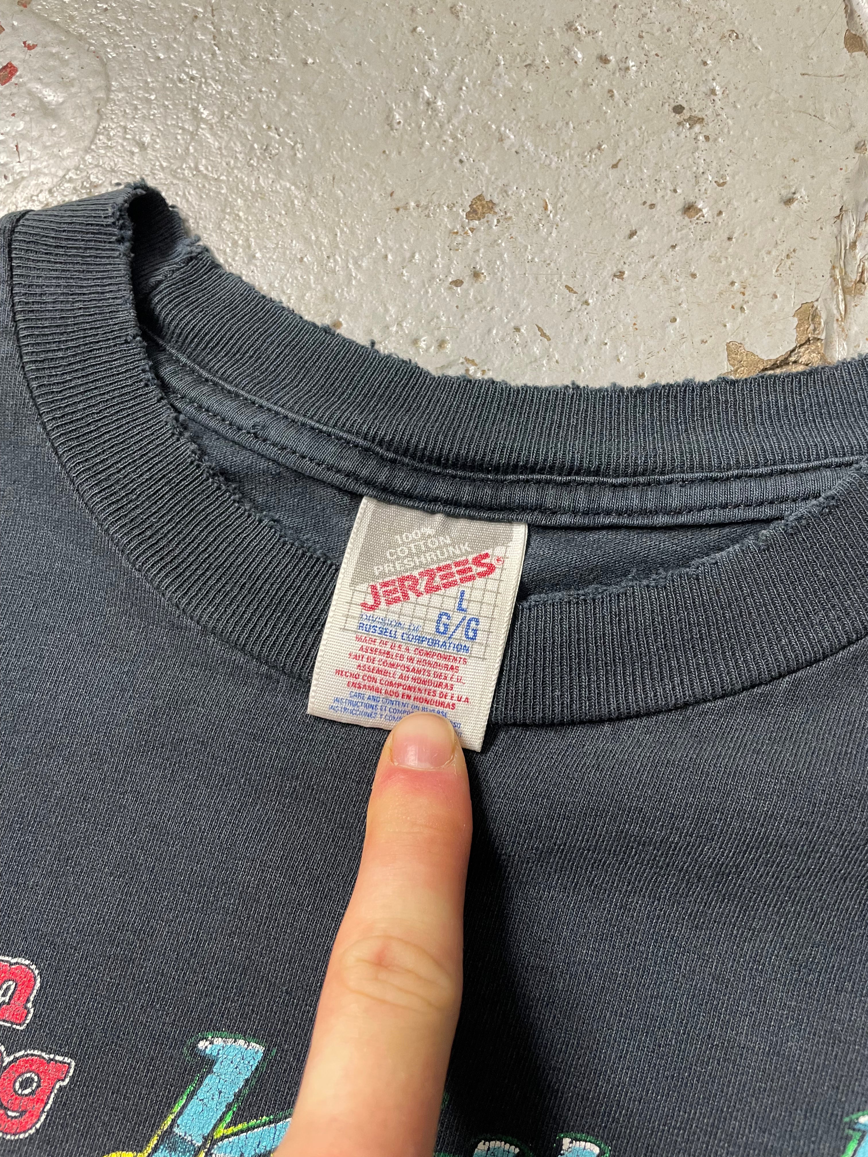 VINTAGE DISTRESSED RACING TEE