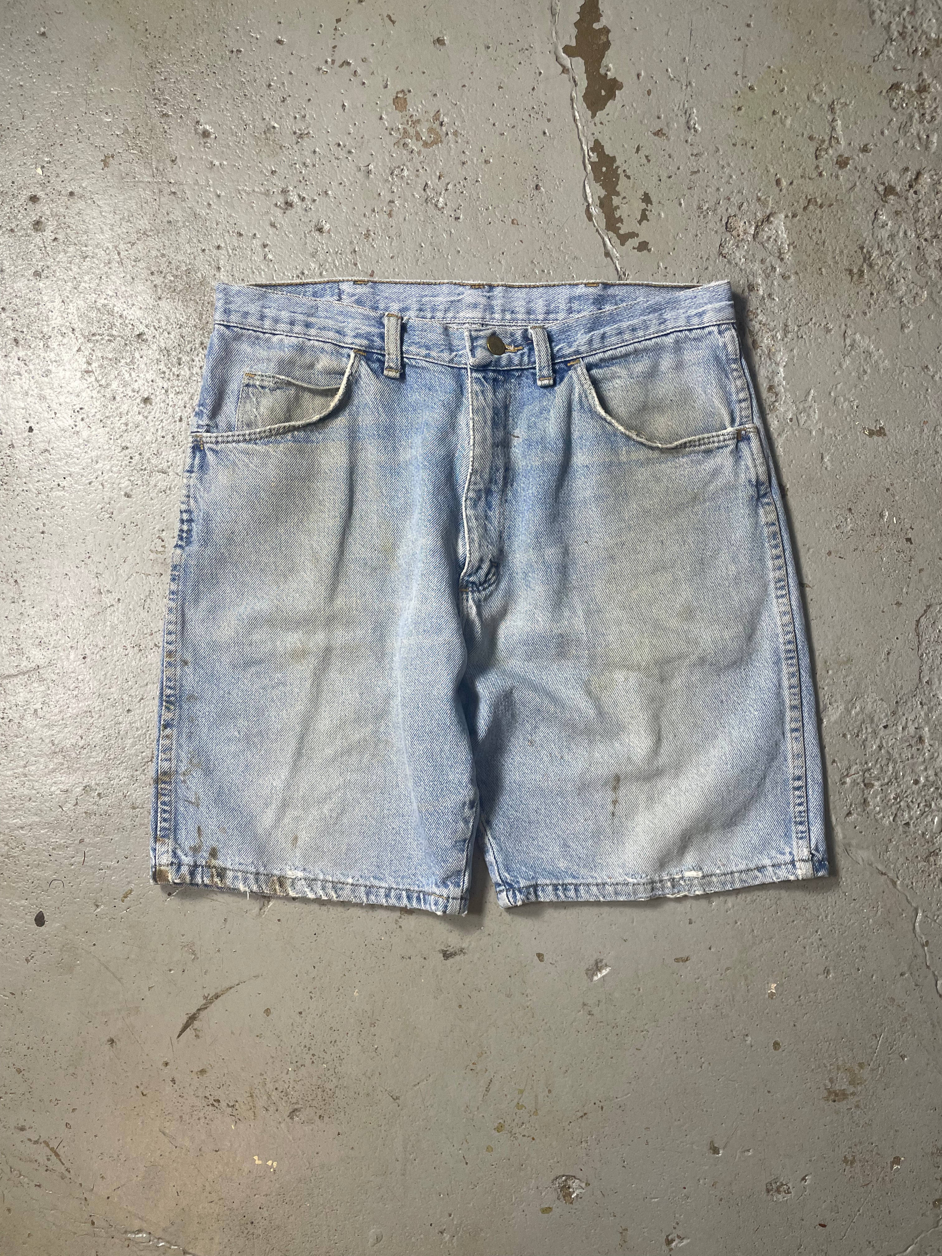 90s WRANGLER DISTRESSED JEAN SHORTS