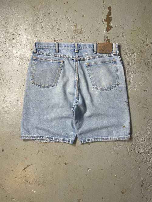 90s WRANGLER DISTRESSED JEAN SHORTS