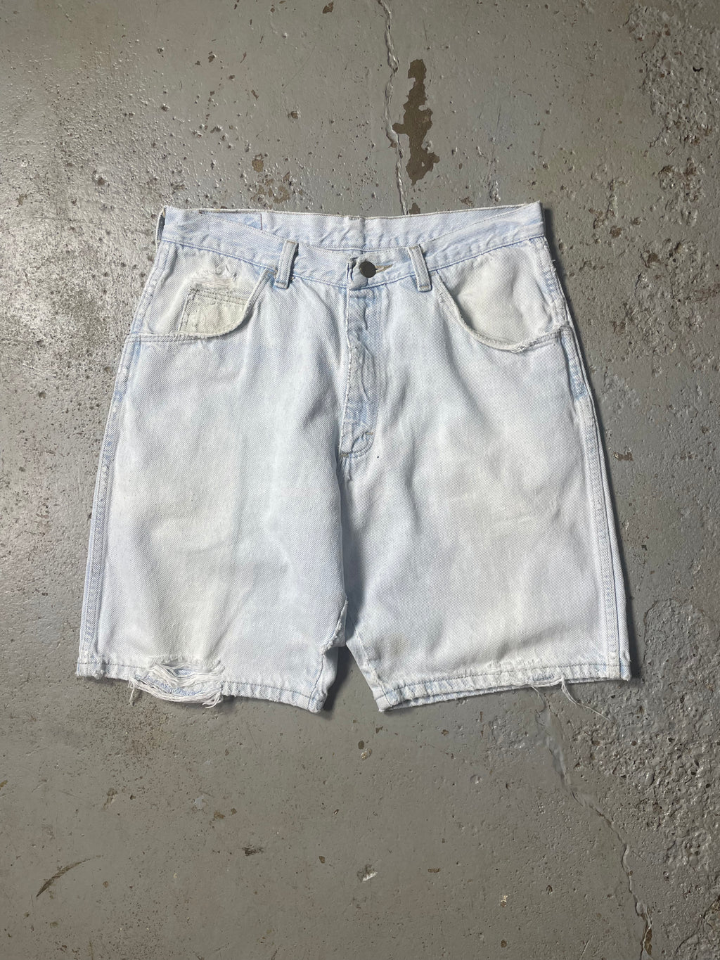 90s WRANGLER DISTRESSED JORTS