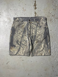 90s FADED CAMO JORTS