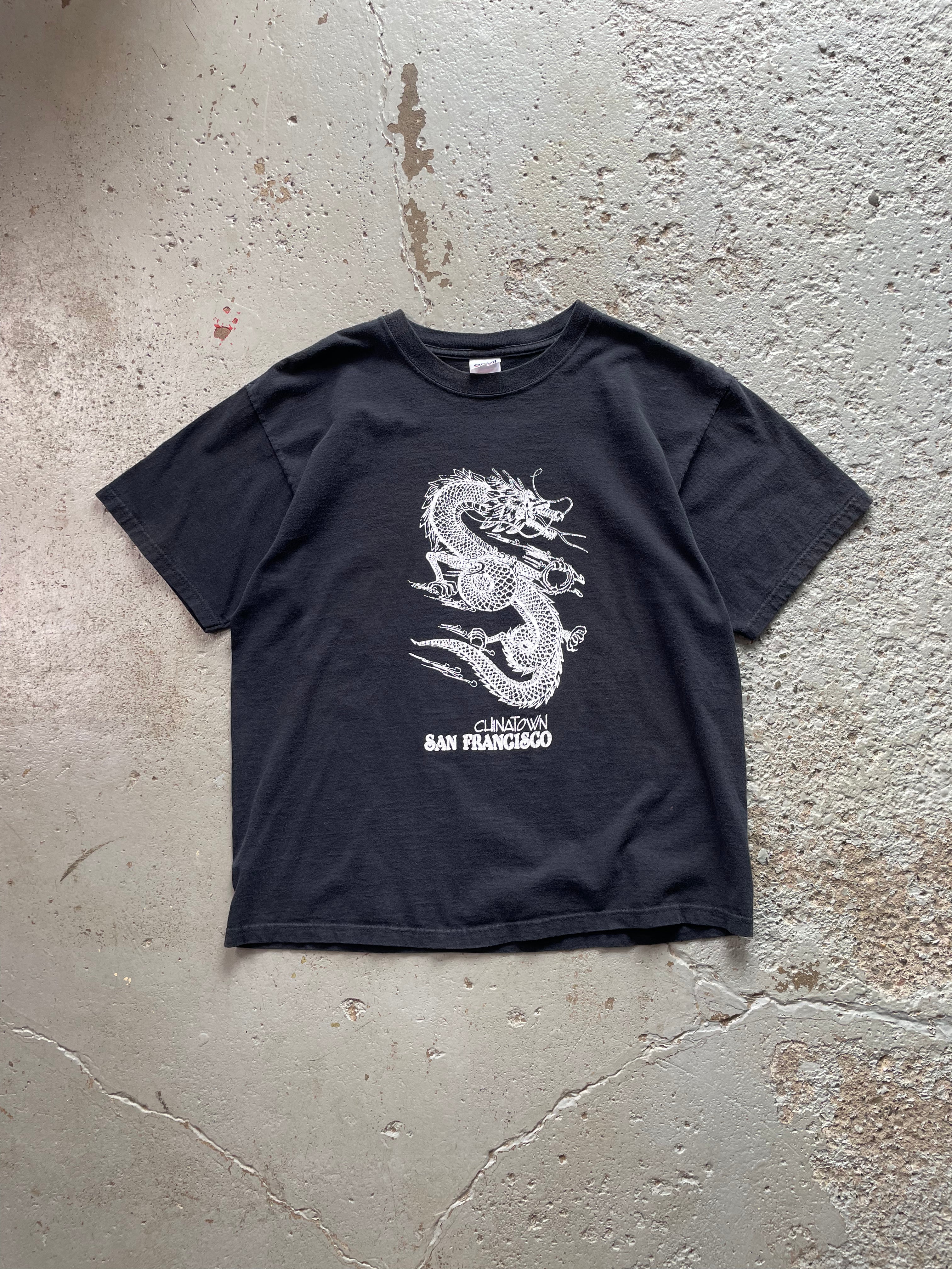 VINTAGE CHINATOWN FADED TEE