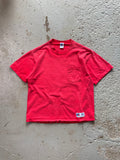 VINTAGE FADED RUSSELL POCKET TEE