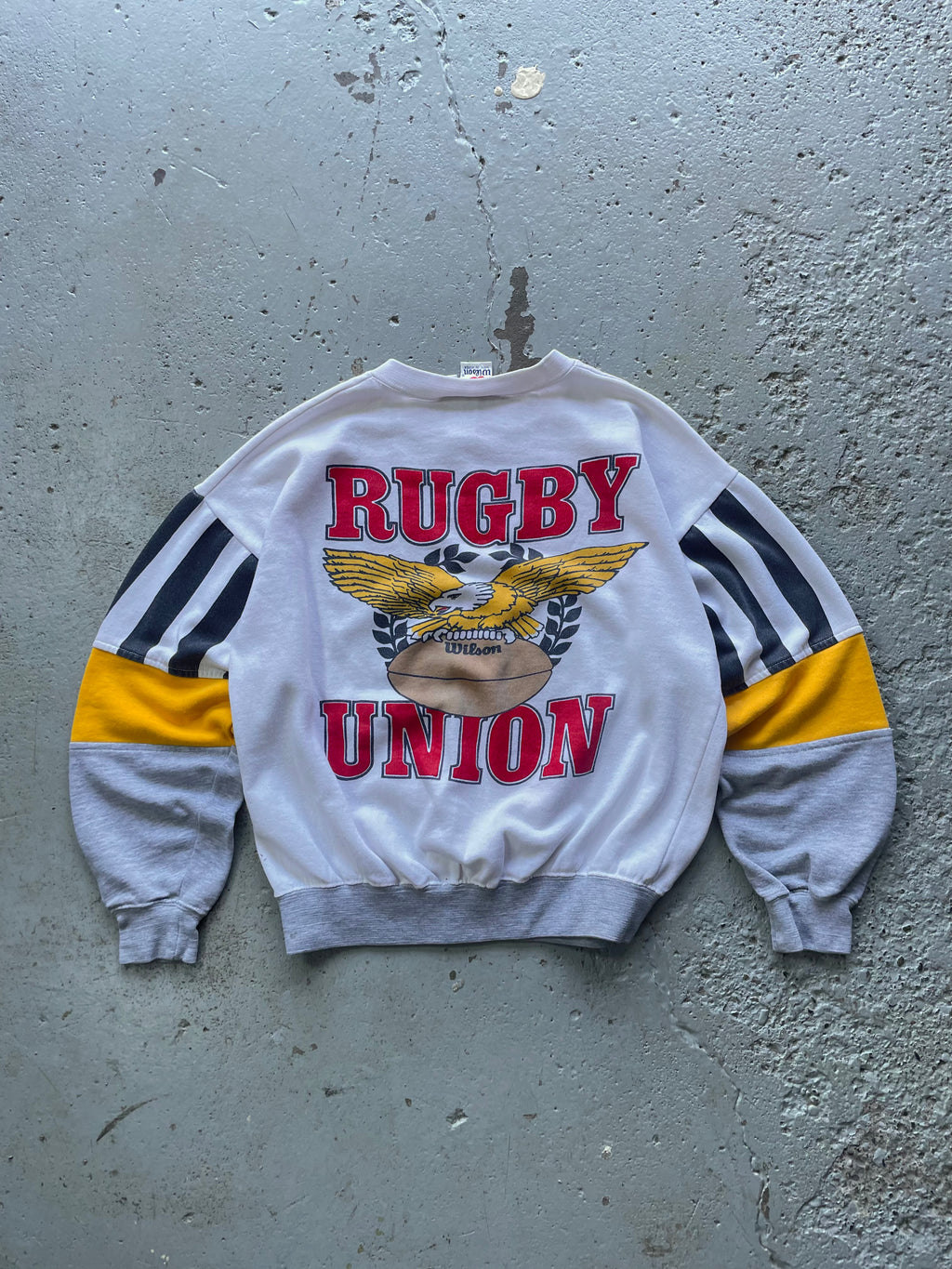 VINTAGE RUGBY CREWNECK - S