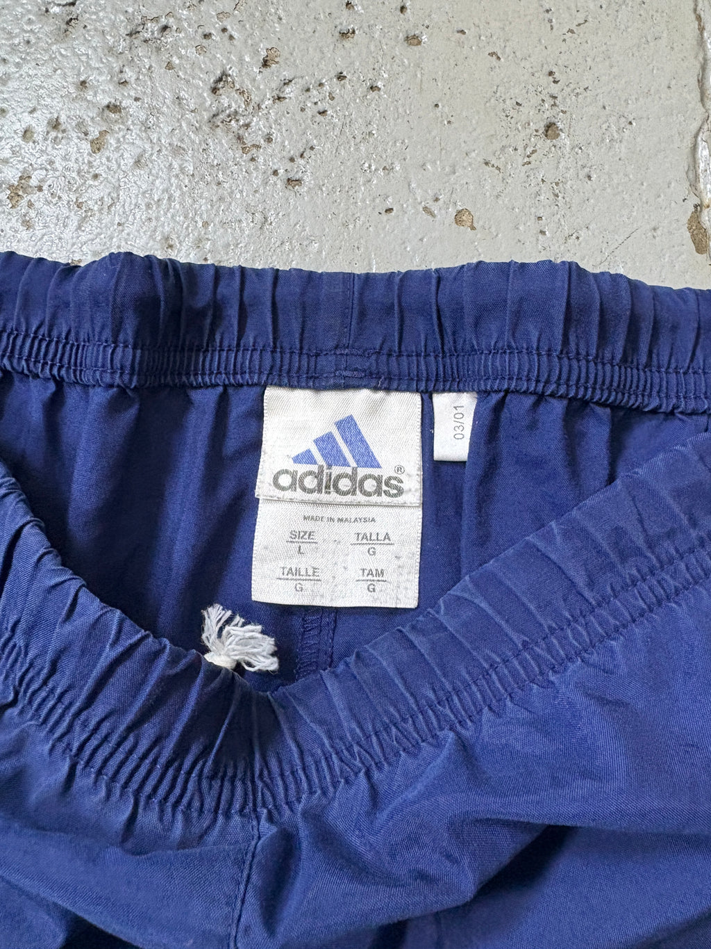 VINTAGE ADIDAS TRACK SHORTS