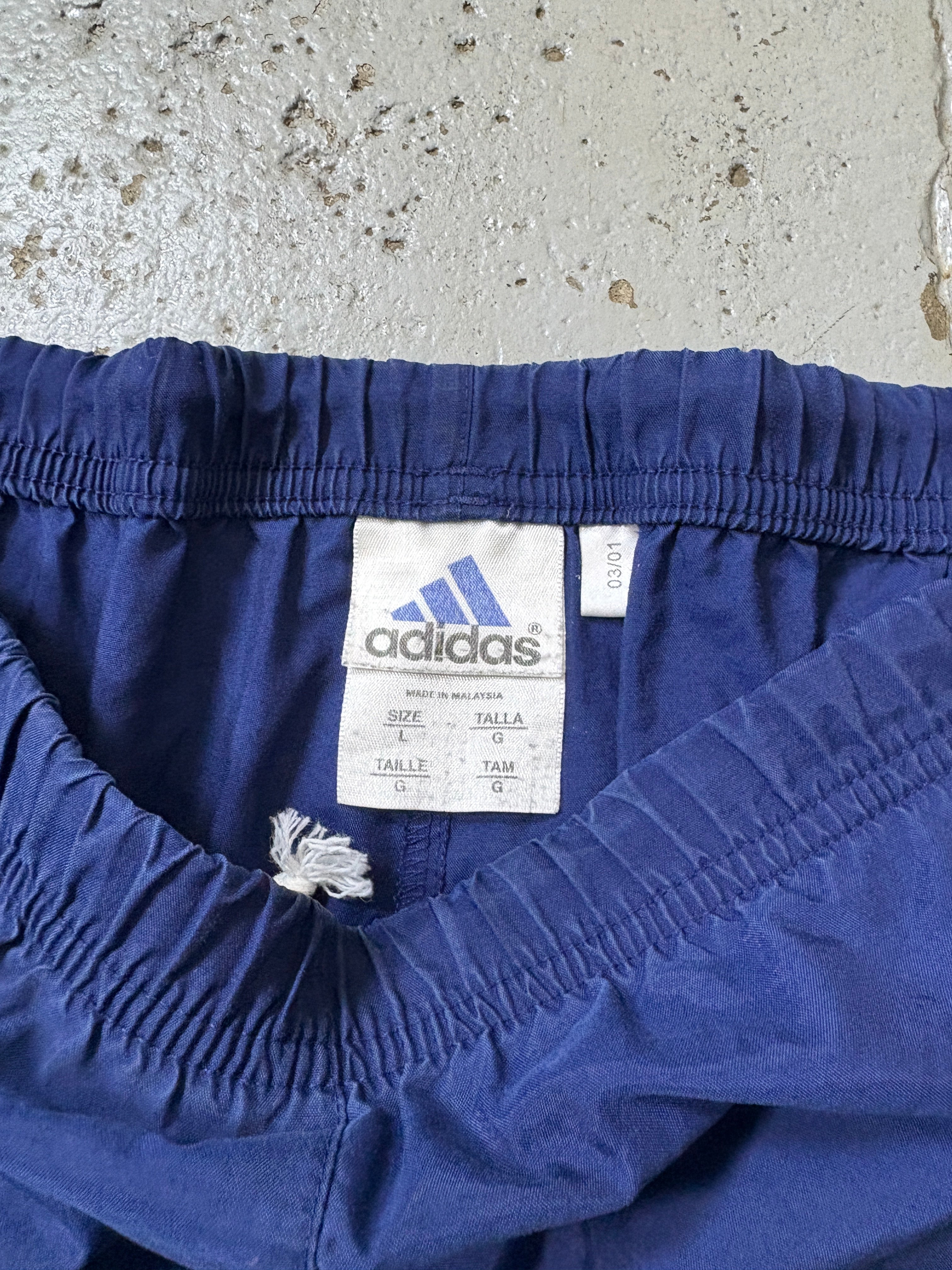 VINTAGE ADIDAS TRACK SHORTS