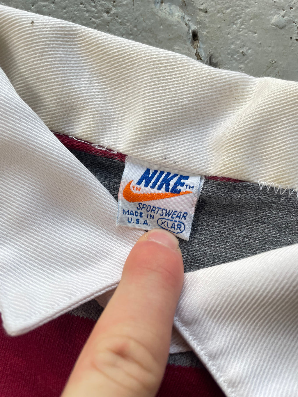 1970's NIKE RUGBY SHIRT