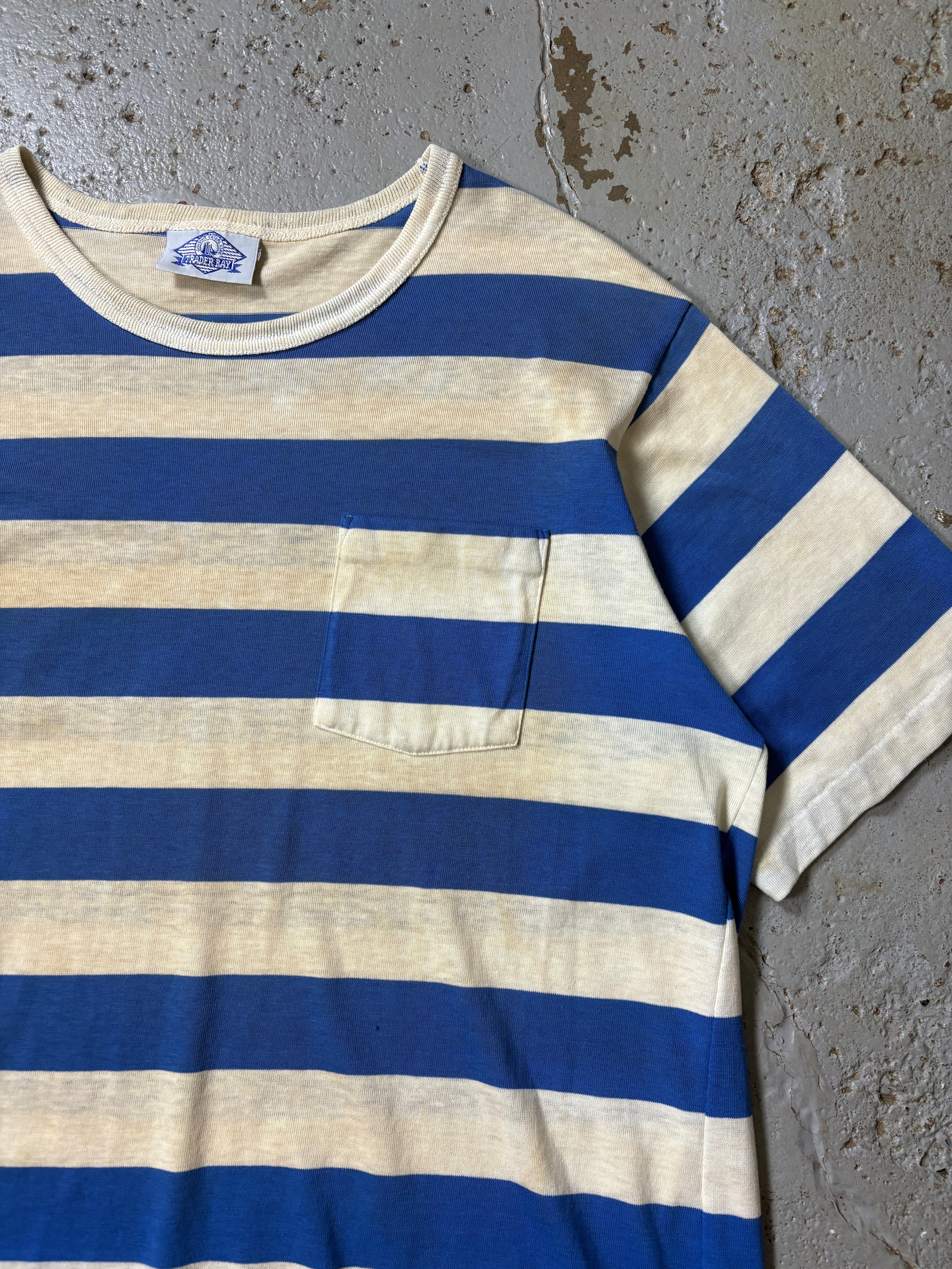 VINTAGE TRADER BAY STRIPED TEE