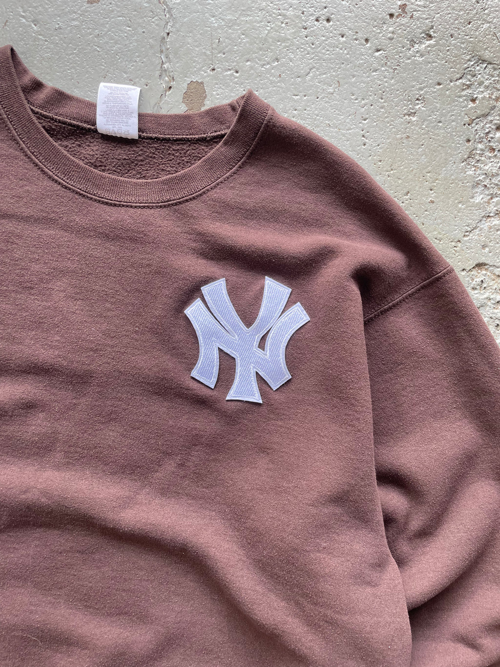 VINTAGE BROWN YANKEES CREWNECK
