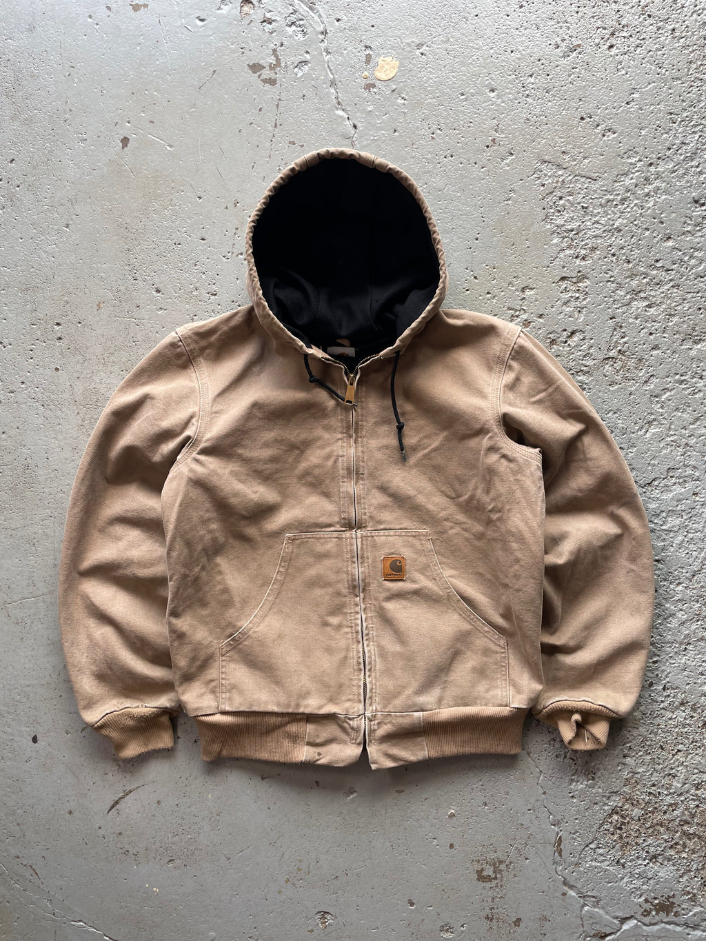 VINTAGE FADED BROWN CARHARTT JACKET