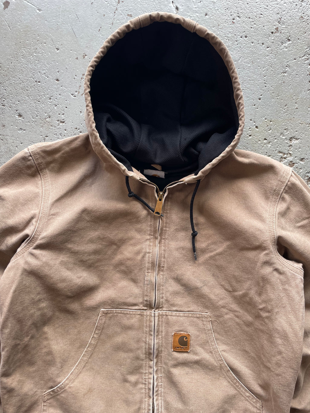 VINTAGE FADED BROWN CARHARTT JACKET