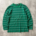 90s GAP STRIPED GREEN LONG SLEEVE