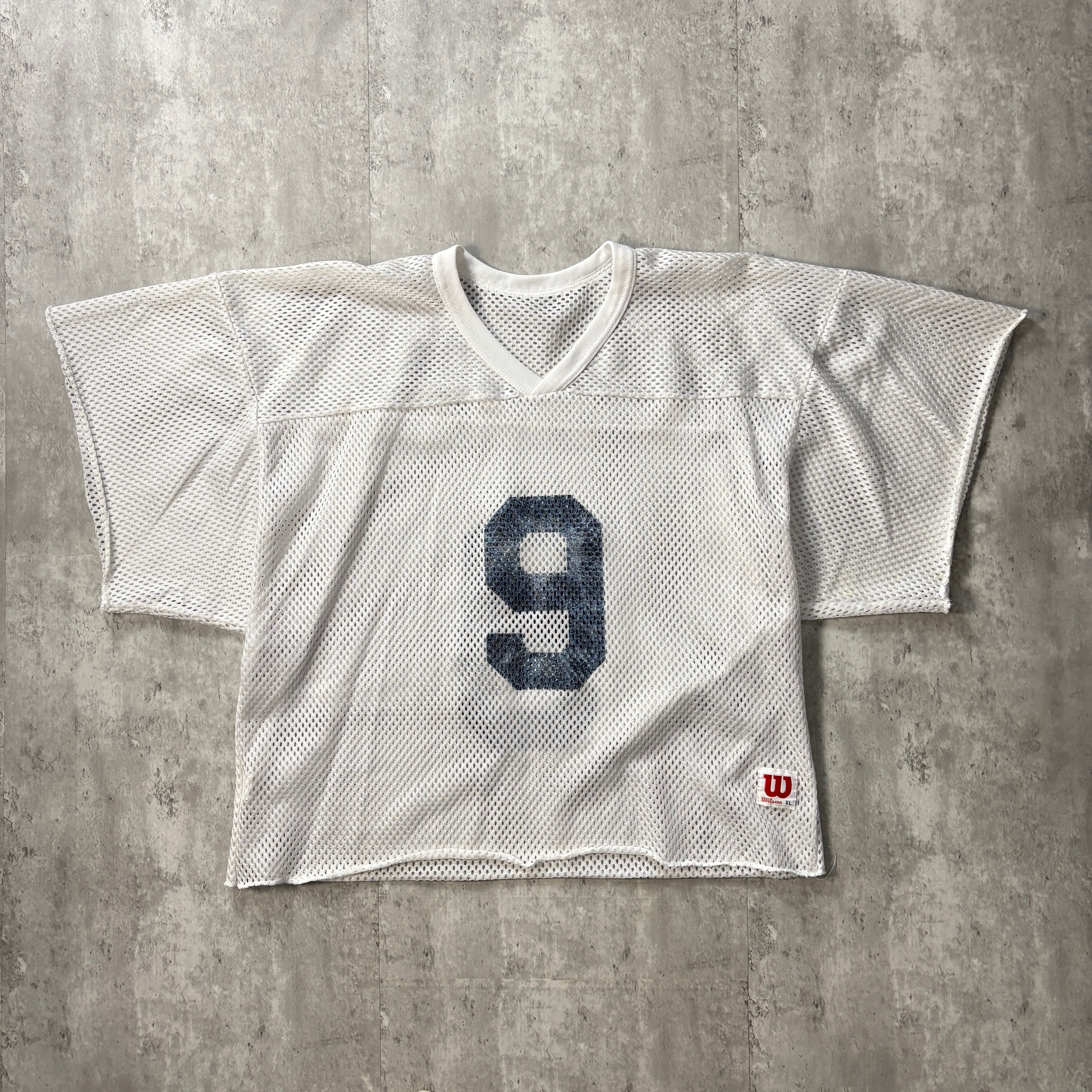 90s WILSON WHITE MESH JERSEY