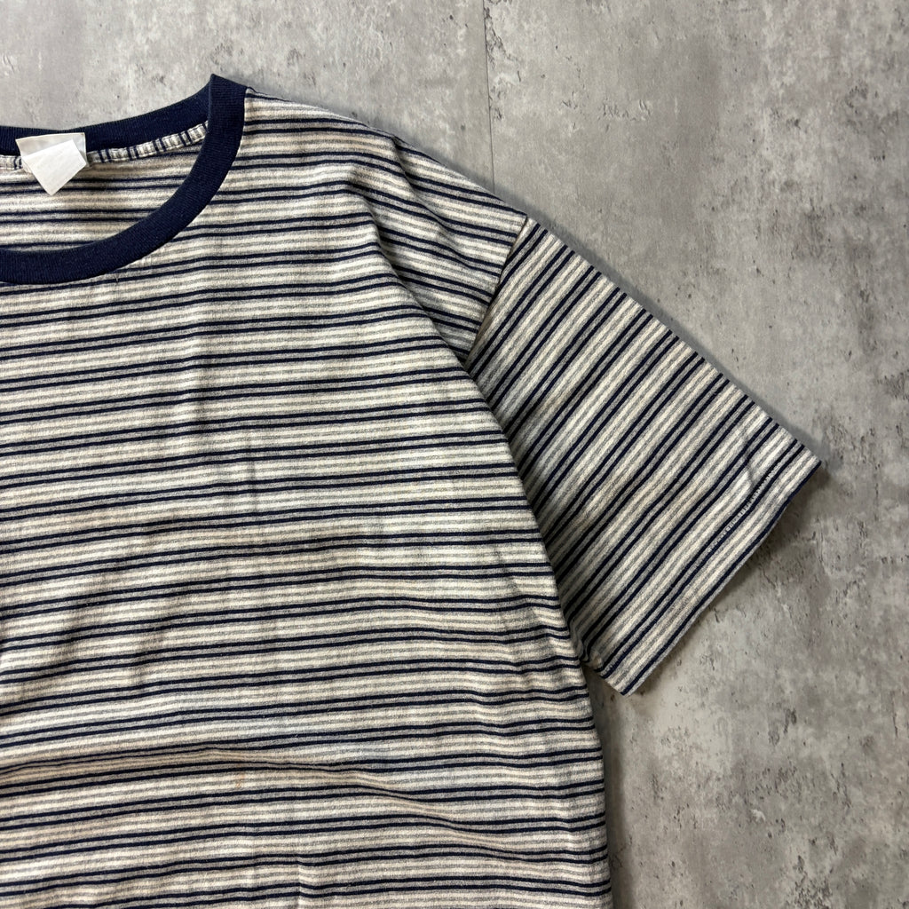 VINTAGE STRIPED GRAY TEE