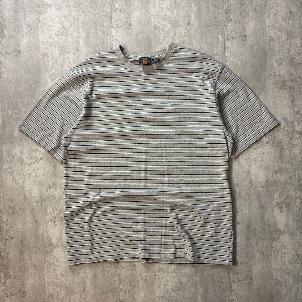 VINTAGE GRAY STRIPED TEE
