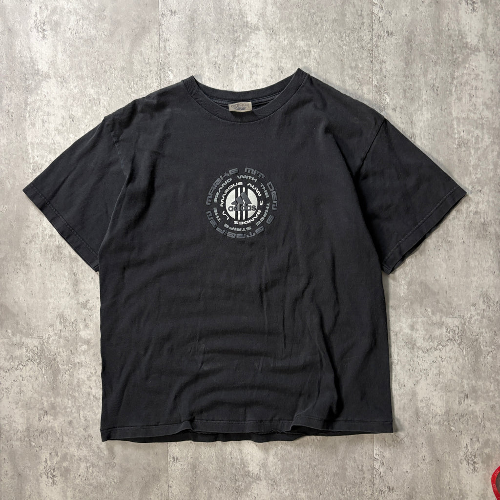 VINTAGE BLACK ADIDAS TEE