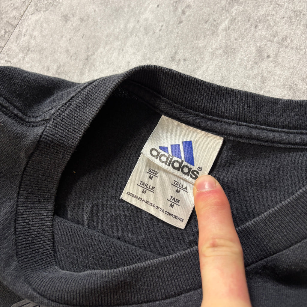 VINTAGE BLACK ADIDAS TEE