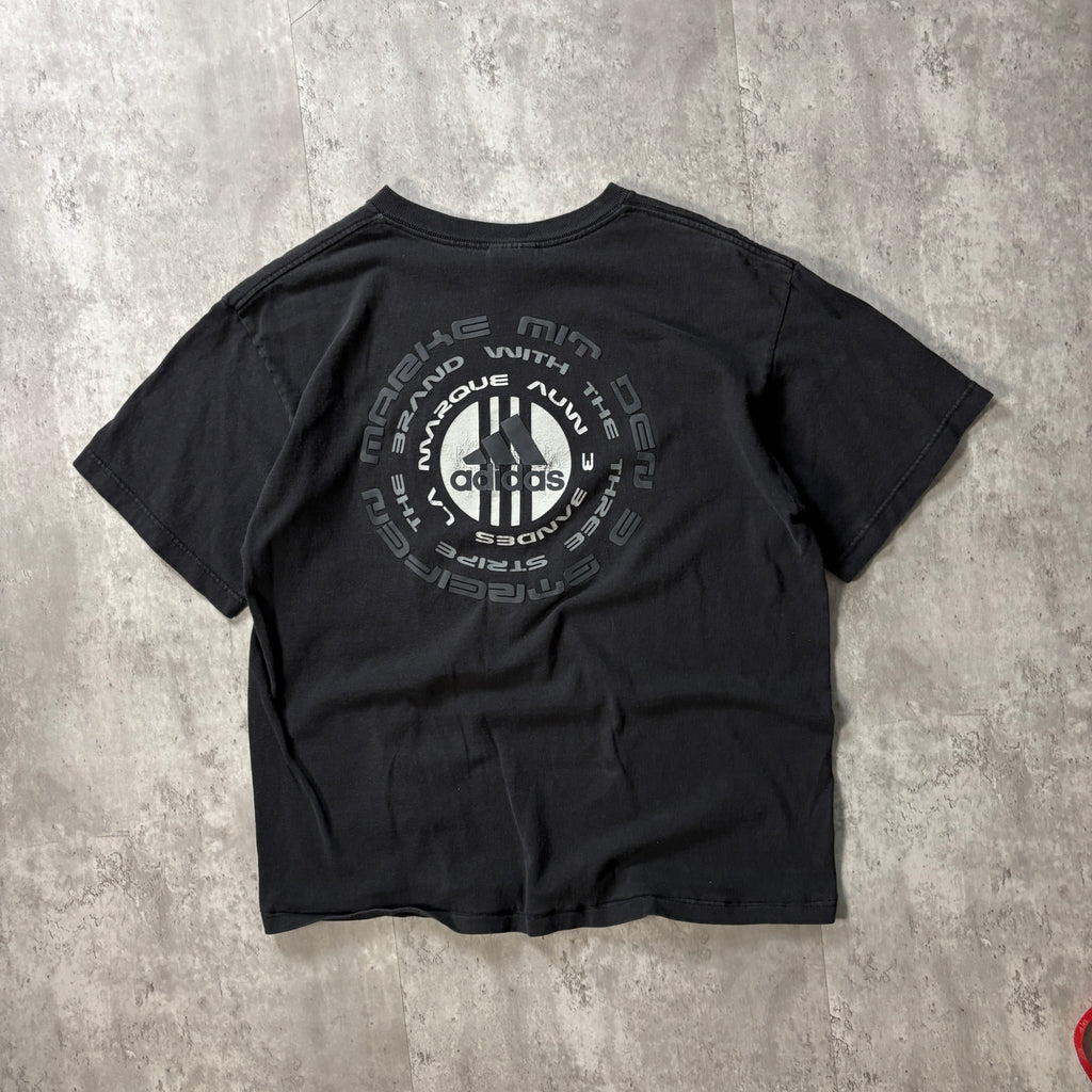 VINTAGE BLACK ADIDAS TEE