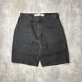 VINTAGE BLACK JEAN SHORTS
