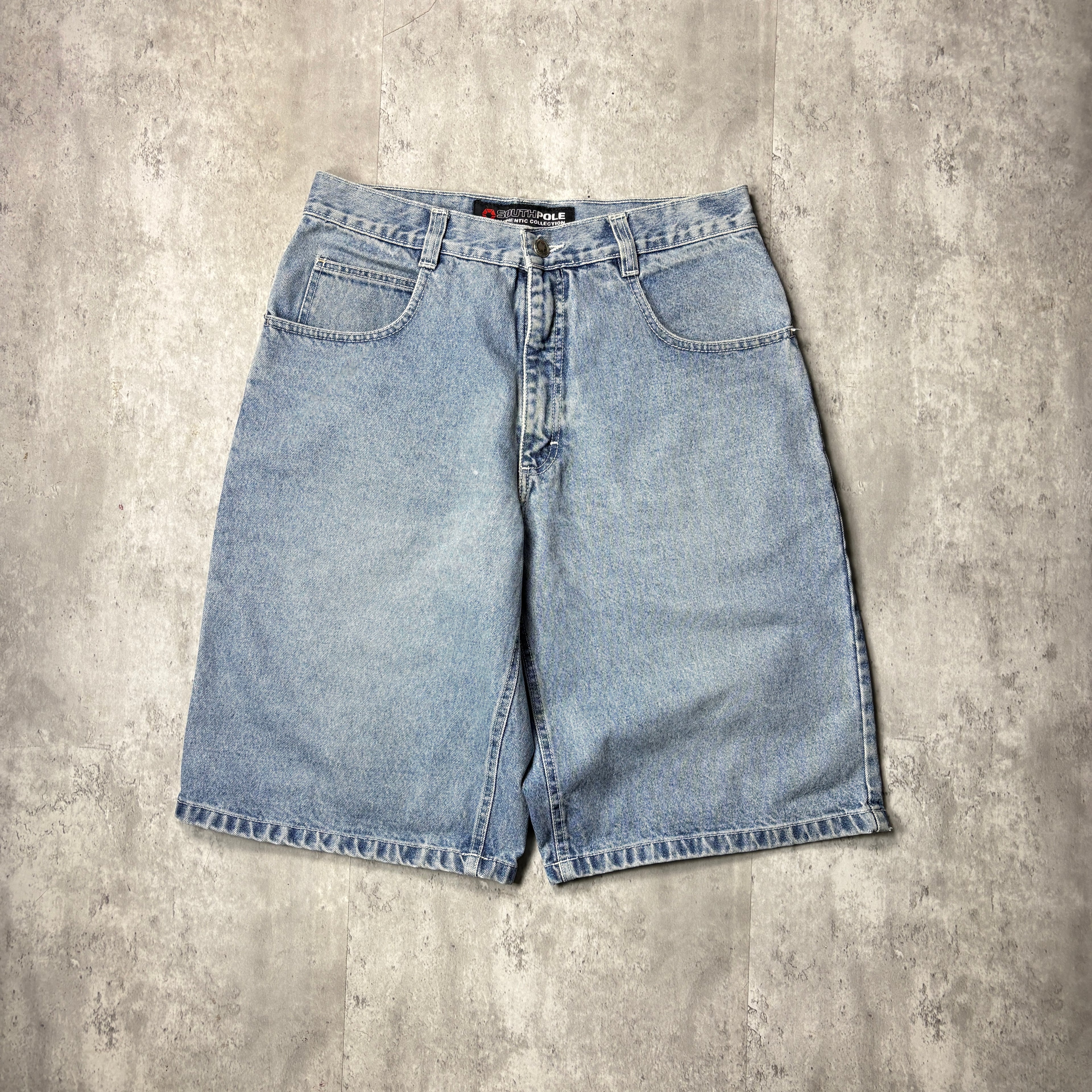 VINTAGE SOUTHPOLE JEAN SHORTS