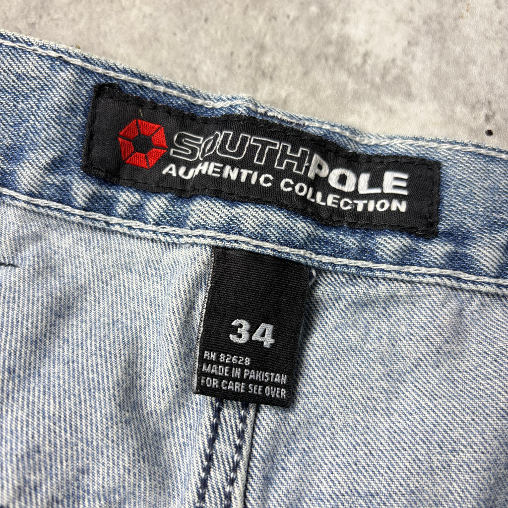 VINTAGE SOUTHPOLE JEAN SHORTS