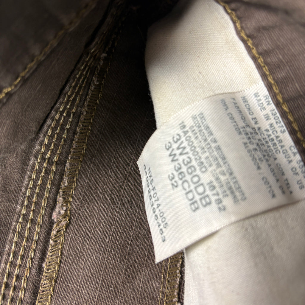 VINTAGE BROWN CARPENTER SHORTS