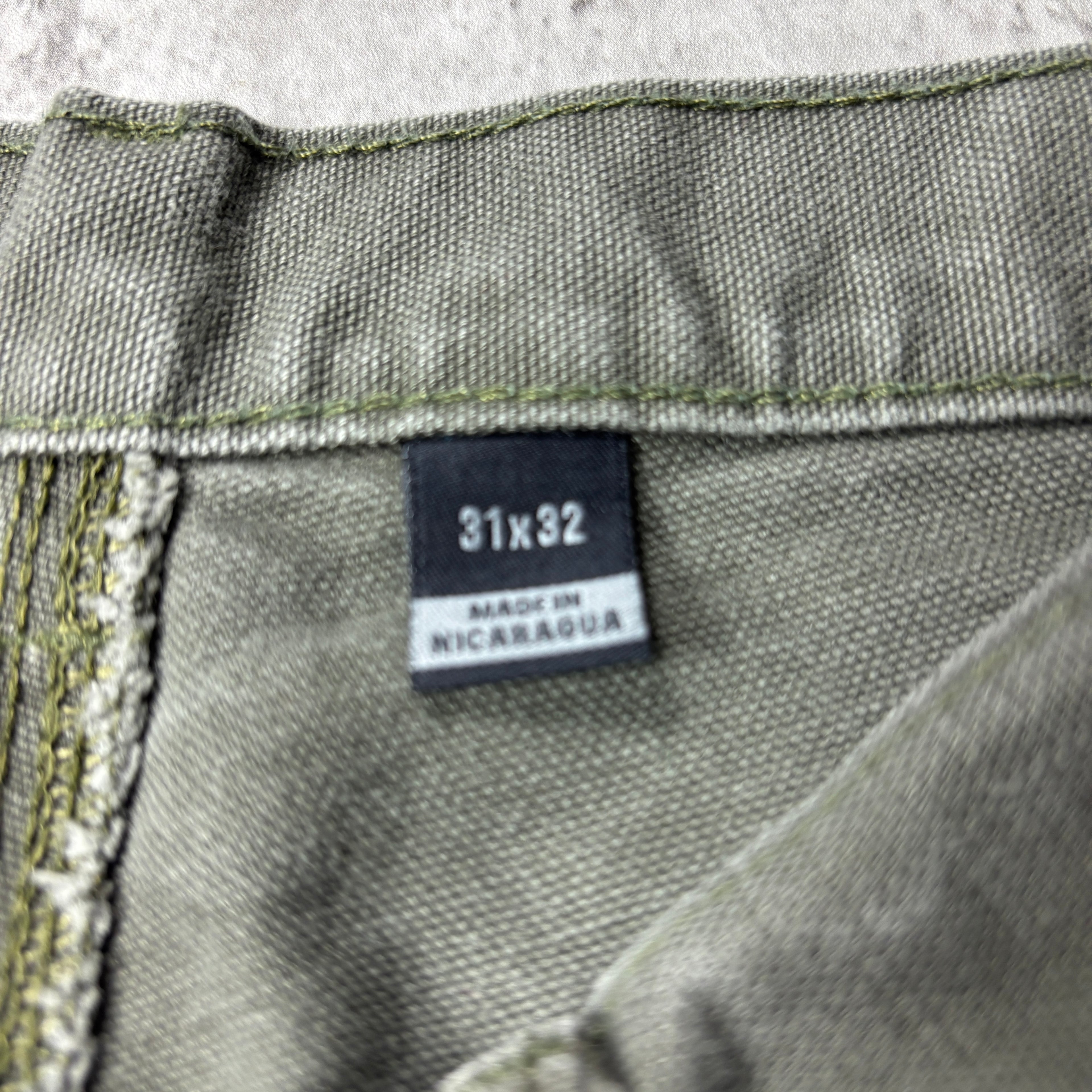 VINTAGE CARHARTT GREEN CARPENTER PANTS