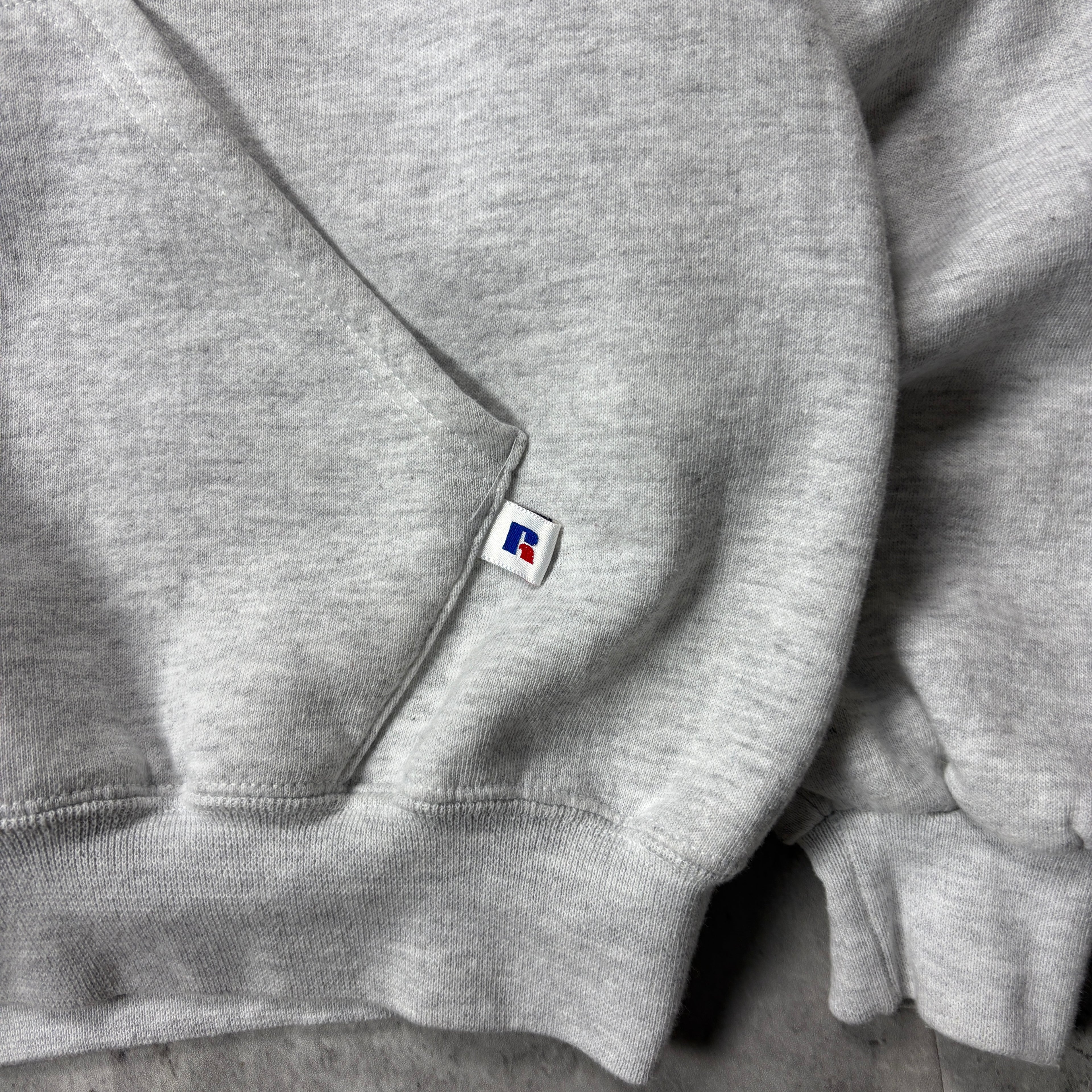 VINTAGE RUSSELL ATHLETIC GRAY HOODIE