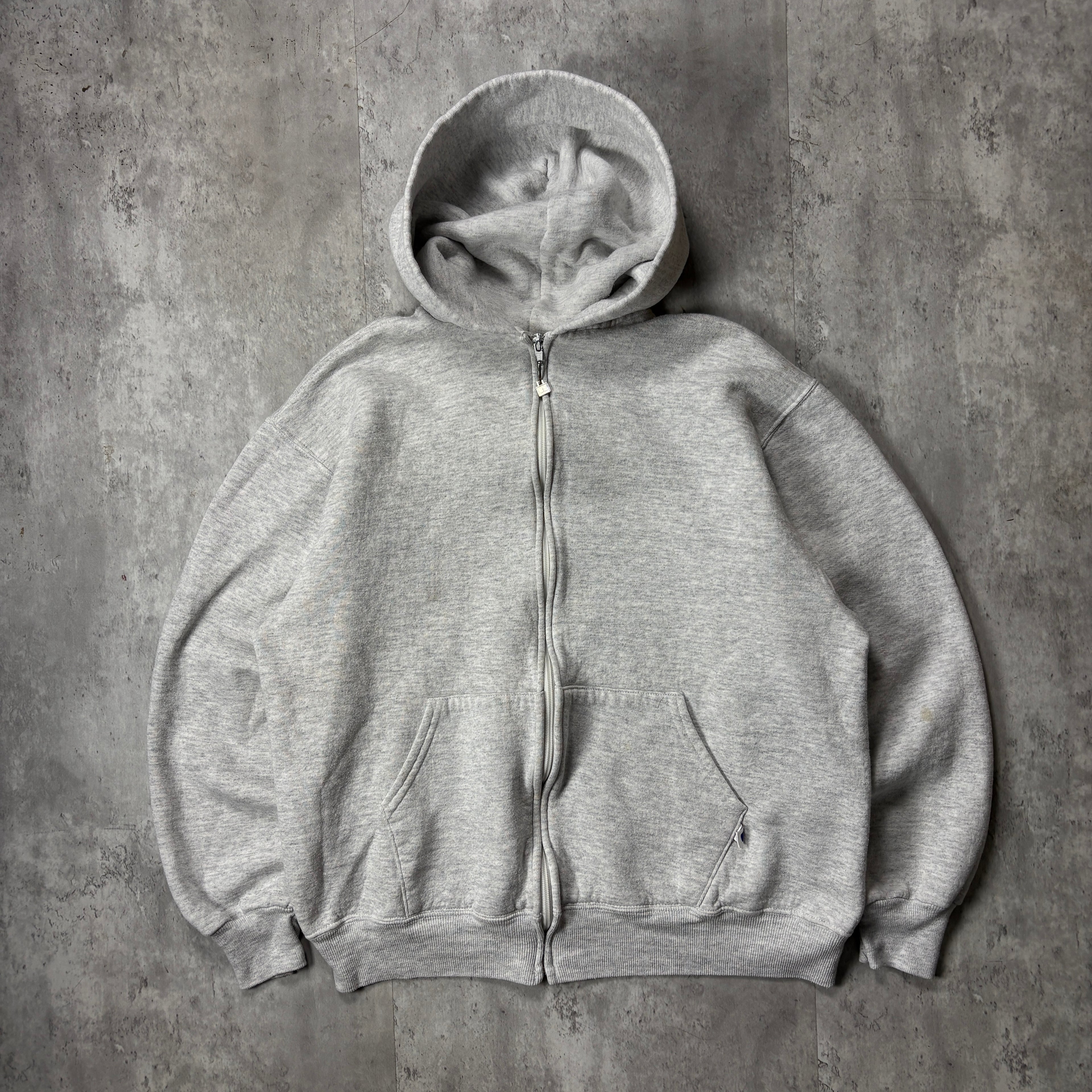 VINTAGE RUSSELL ATHLETIC ZIP UP HOODIE