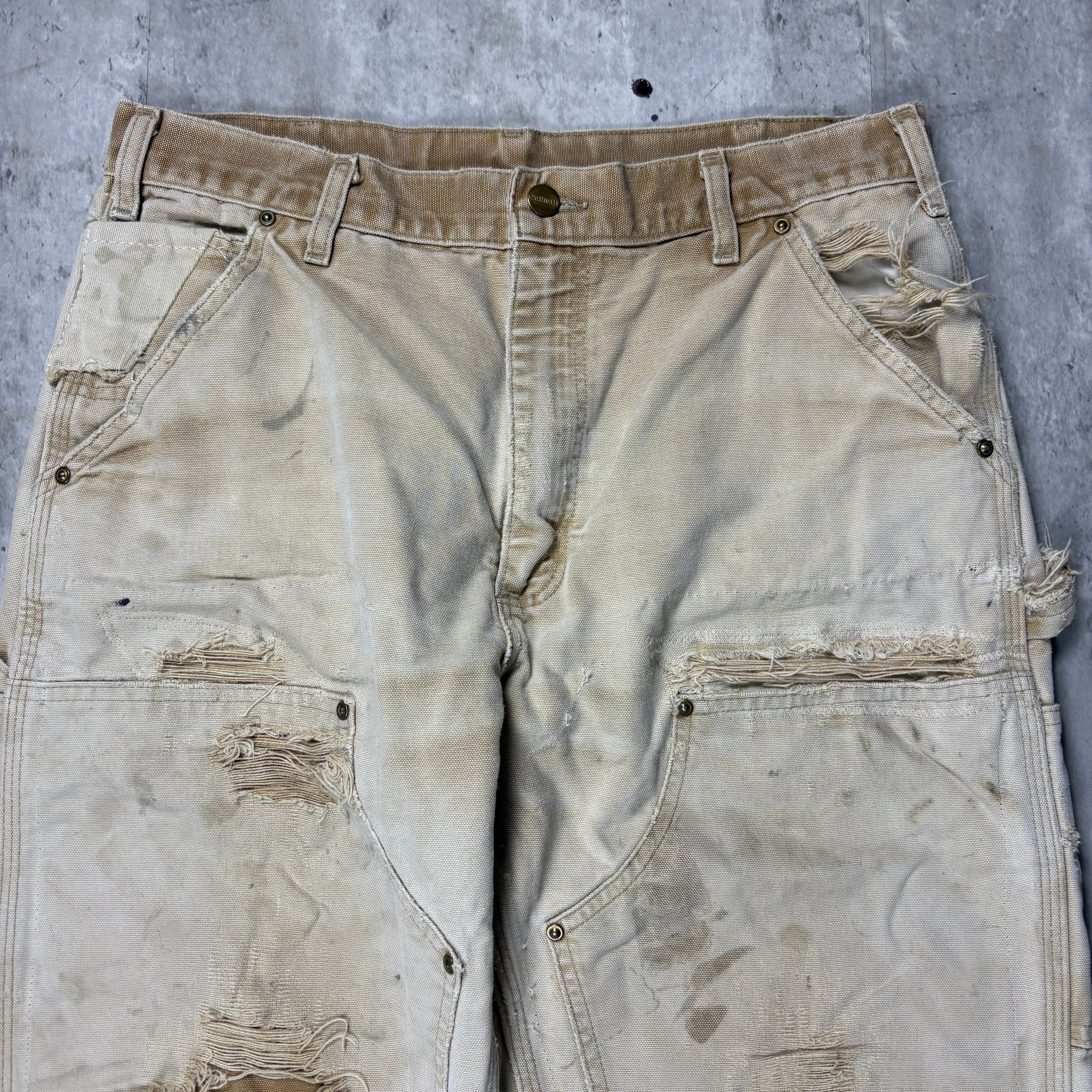 CARHARTT DISTRESSED DOUBLE KNEES